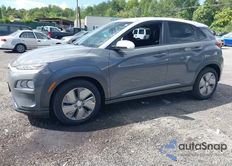 2021 Hyundai Kona Electric Sel from USA, damaged, VIN KM8K23AGXMU099131